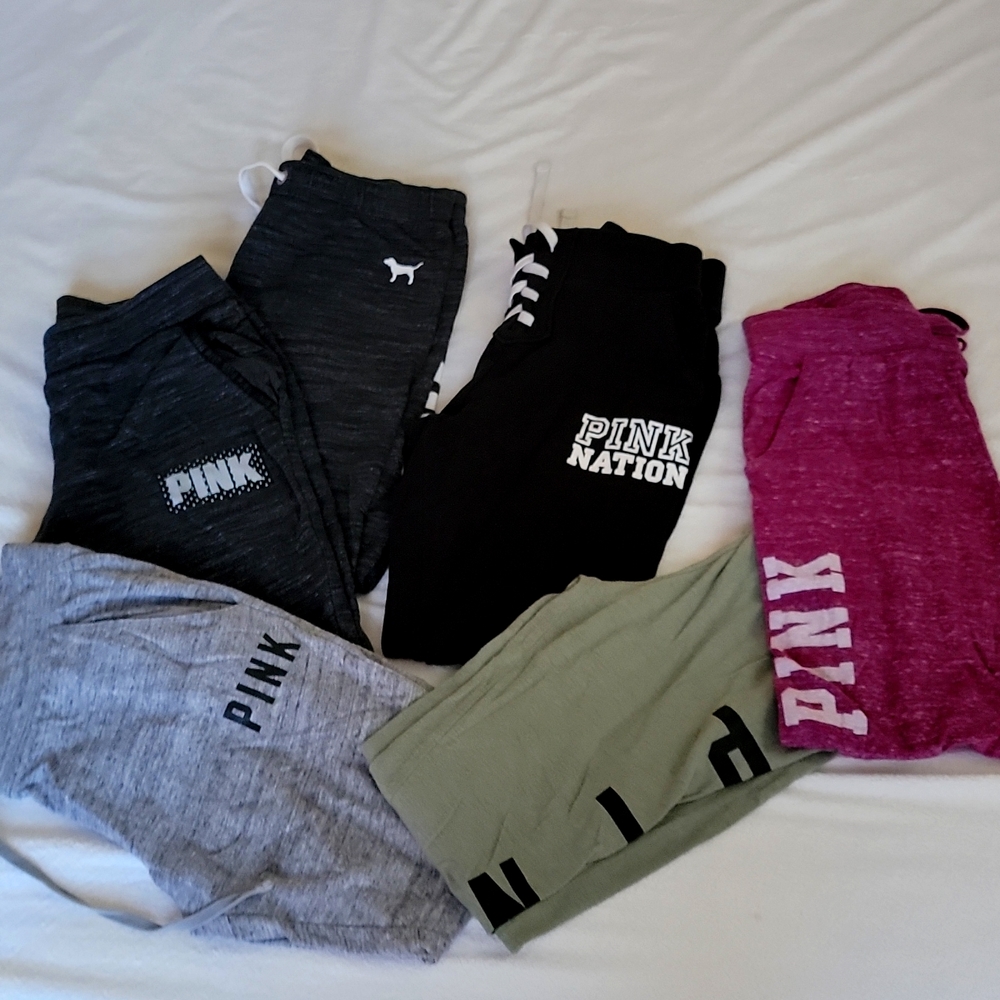Lot of 6 pairs XS(1 S) YOGA pants/sweat pants/tight sweats